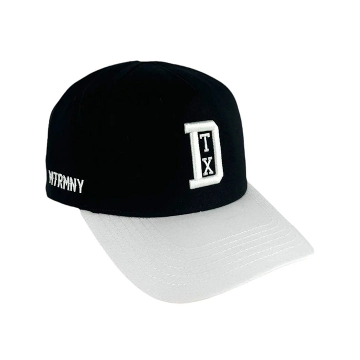 Matrimoney DTX Snapback Hat 2.0 (Curved Bill) - Black/White