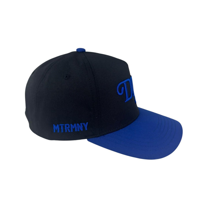 LIMITED EDITION - Matrimoney Home Court Lone Script Snapback - (Black/Royal)