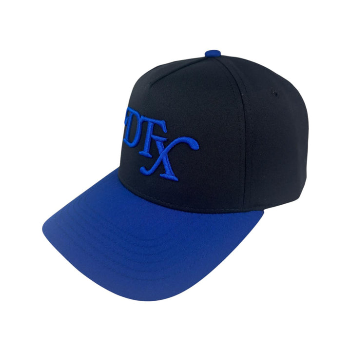 LIMITED EDITION - Matrimoney Home Court Lone Script Snapback - (Black/Royal)