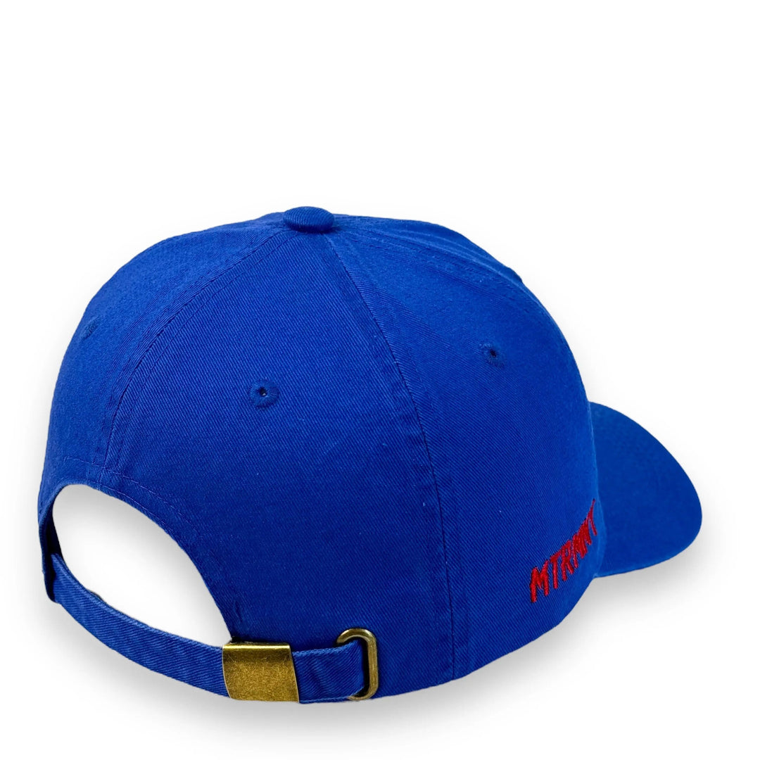 Matrimoney DTX Strapback Dad Hat - Royal/Red