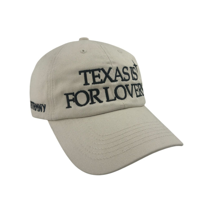 Texas Is for Lovers Dad Hat – Off White/Black
