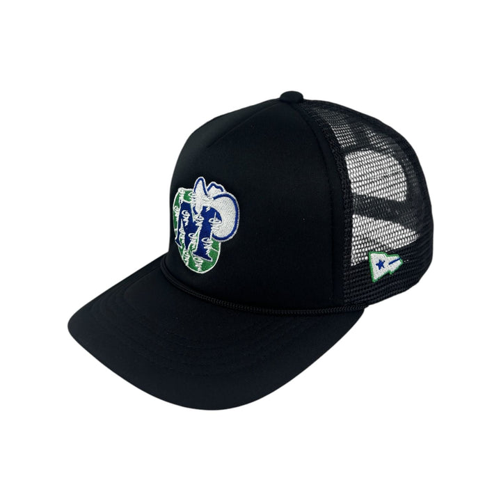 LIMITED EDITION - Matrimoney Home Court Trucker - (Black)